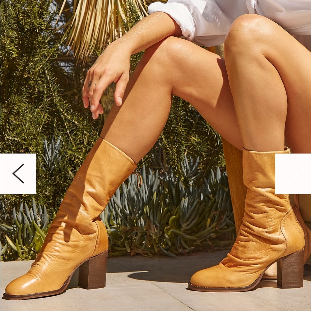 Camel colored boots